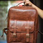 Mochila Leather Smoke
